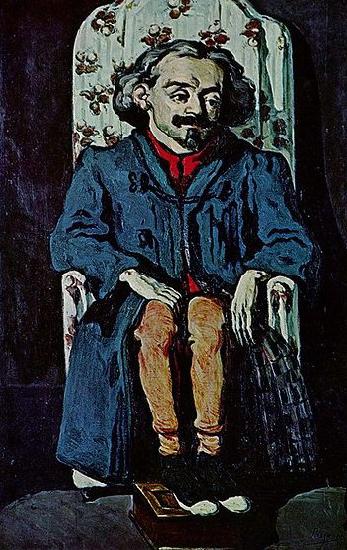 Paul Cezanne Portrat des Achille Emperaire oil painting image